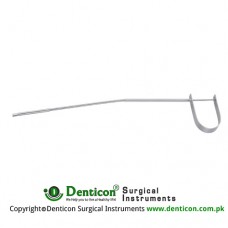 IUD Grasping Forcep Flexible Shaft for Grasping Intra Uterine Pessary Stainless Steel, 22.5 cm - 8 3/4" Jaw Size 3.0 mm Ø